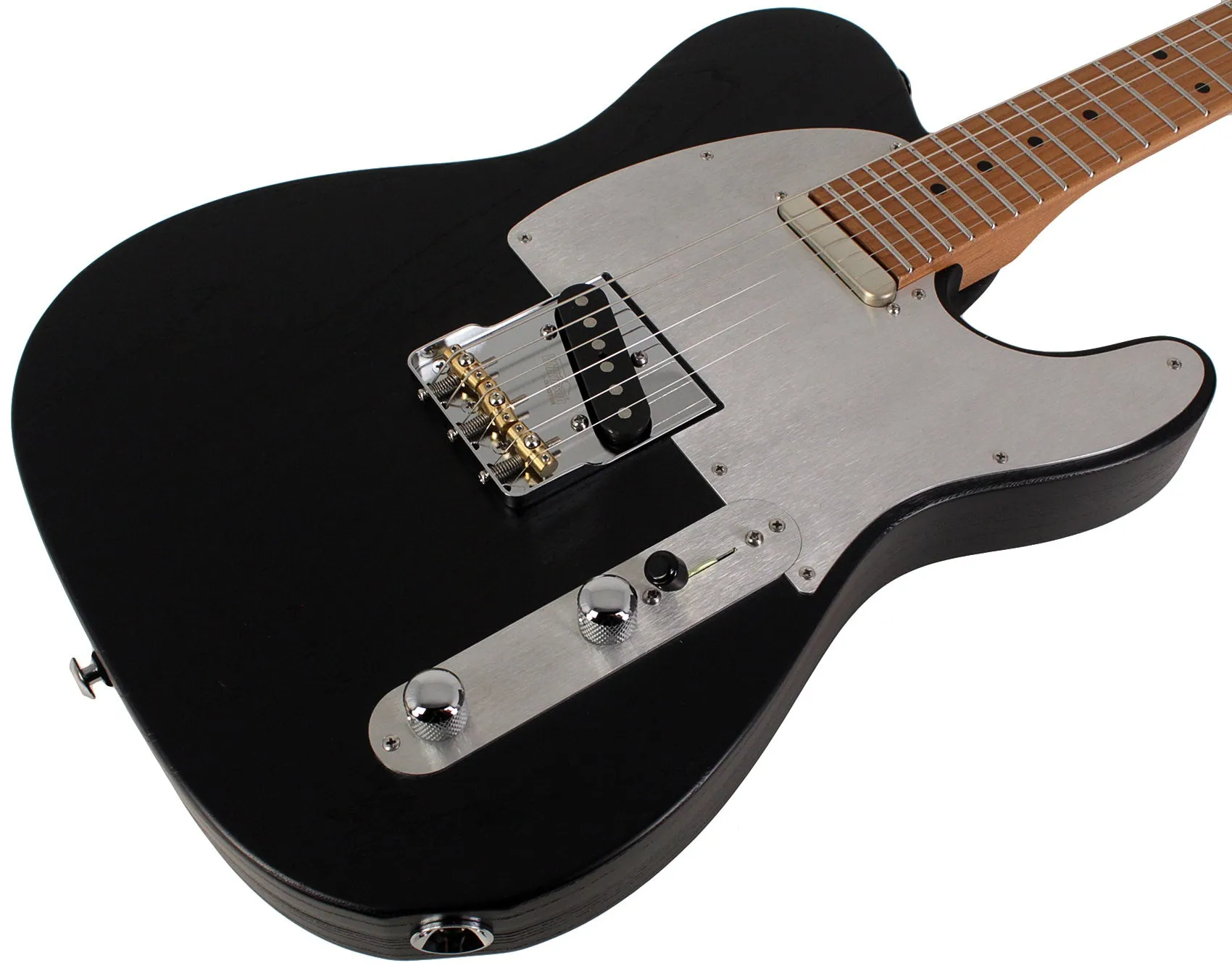 Suhr Andy Wood Signature Modern T SS Guitar, War Black