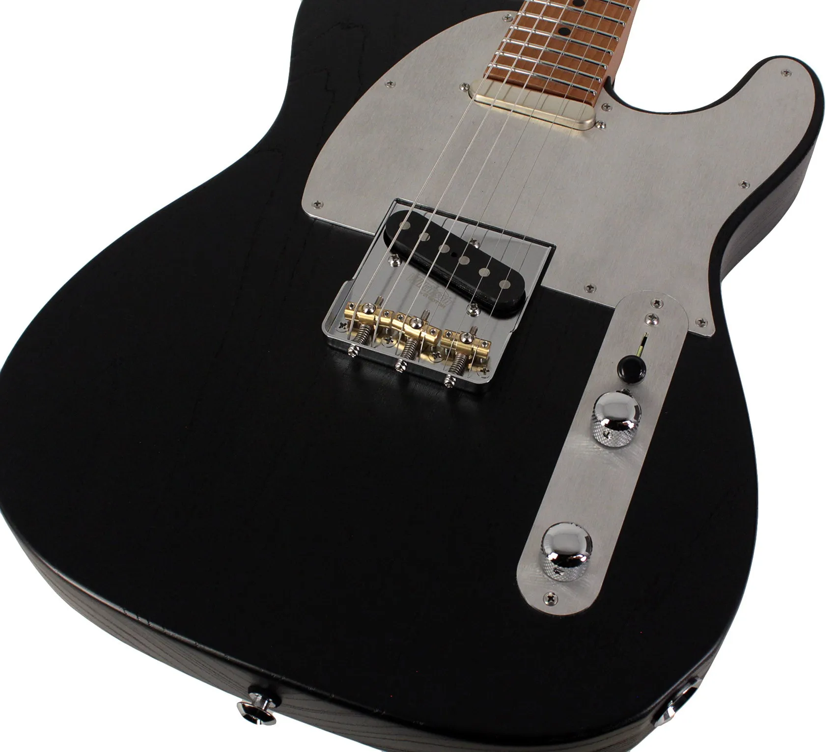 Suhr Andy Wood Signature Modern T SS Guitar, War Black