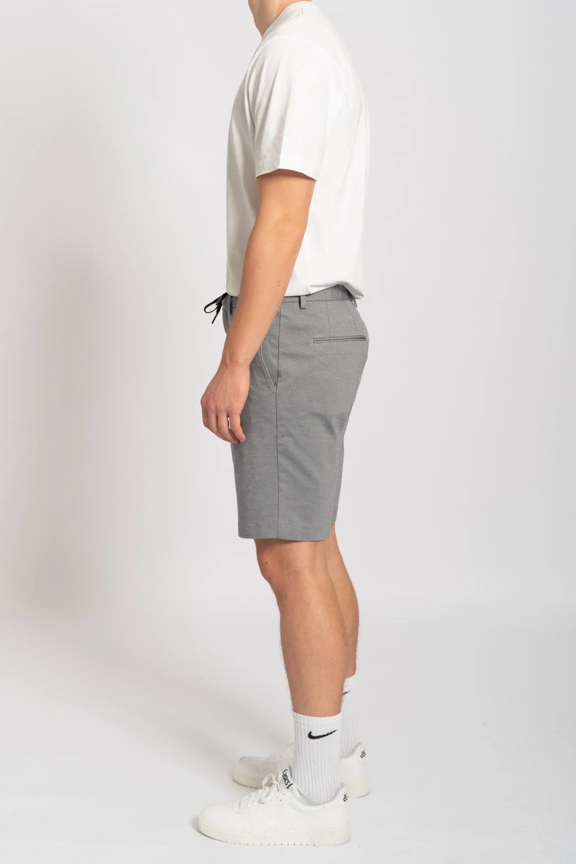 Tapered-Air Shorts - Light blue