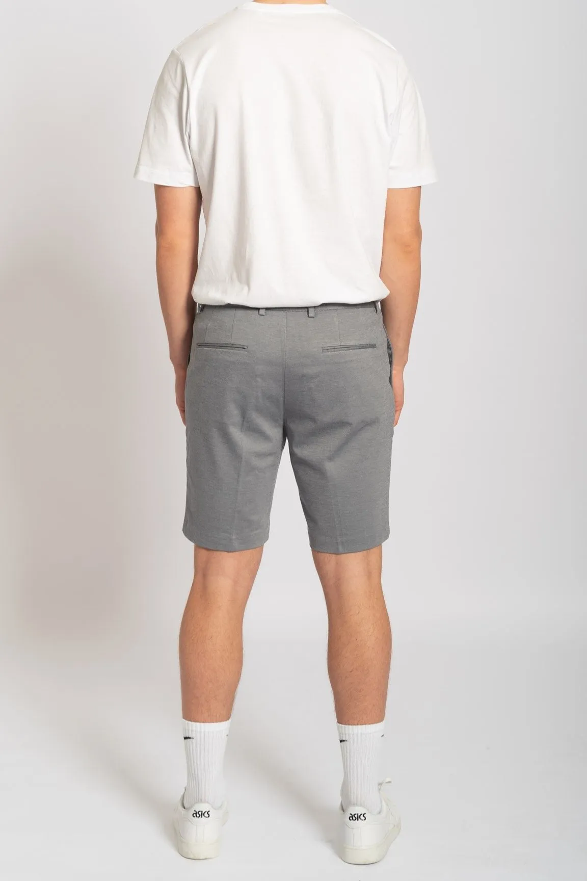 Tapered-Air Shorts - Light blue