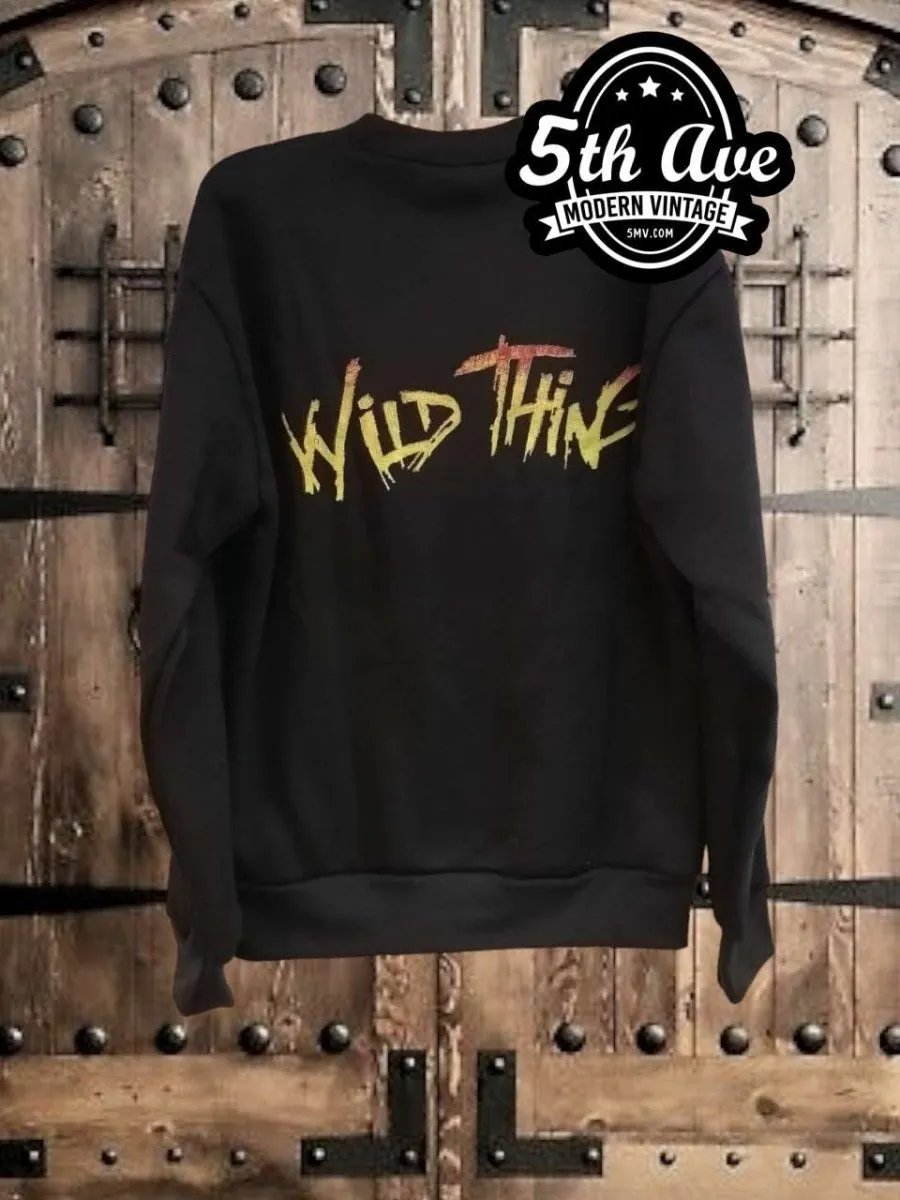 Taz Wild Thing Long Sleeve Sweatshirt: Embrace Comfort and Whimsy