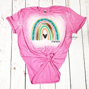 Teacher Life Rainbow Shirt