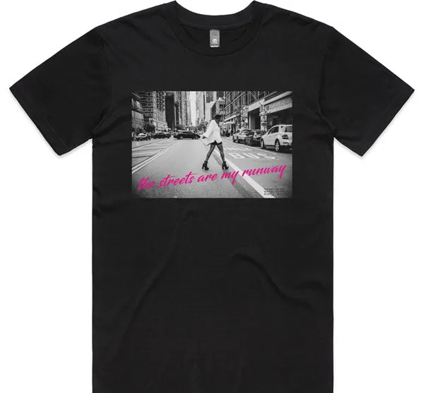 The Streets Are My Runway Premium Cotton T-Shirt