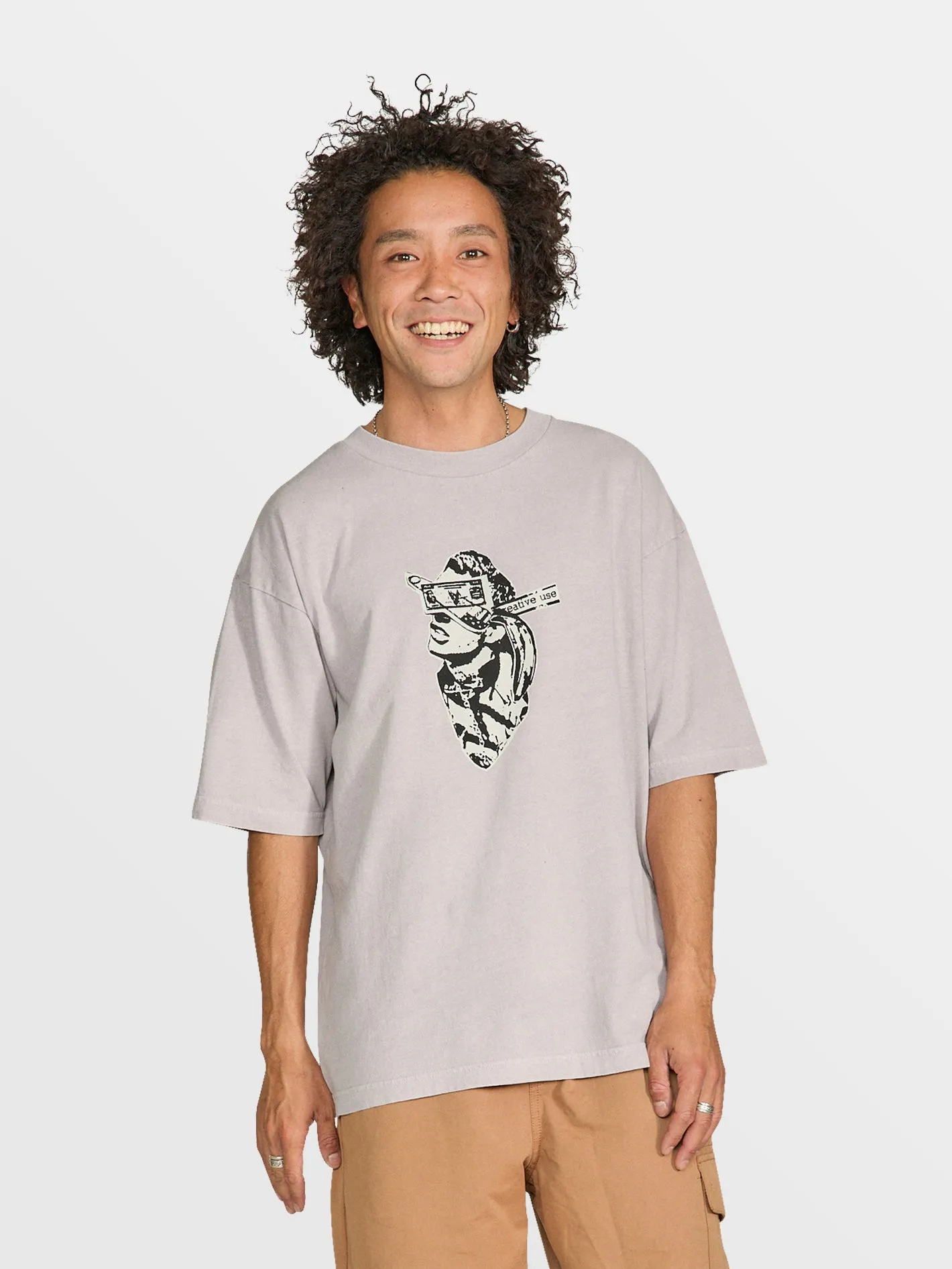 Tokyo True Creative Use Short Sleeve Tee - Violet Ice