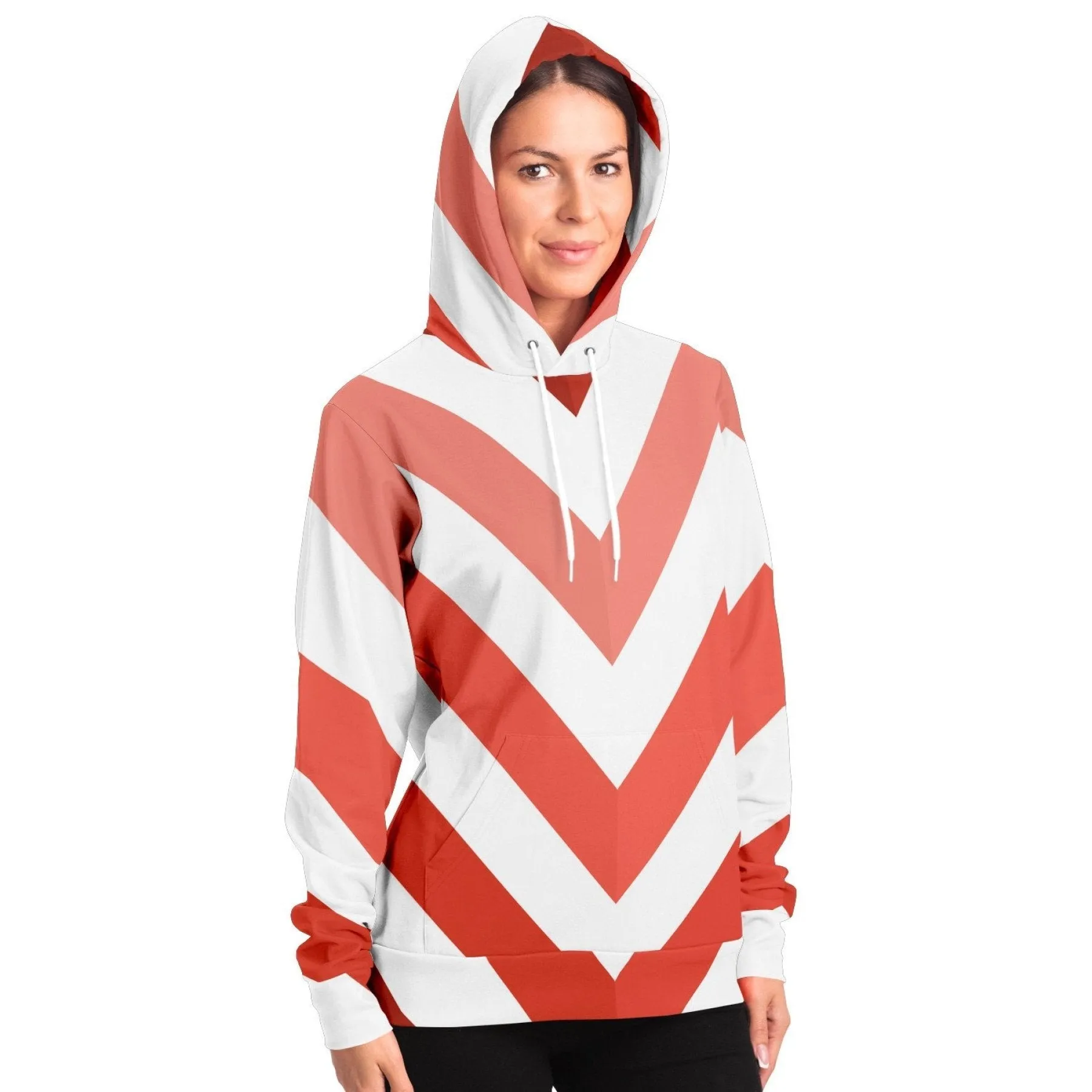 Uniquely You Womens Hoodie - Pullover Sweatshirt - Graphic/Red