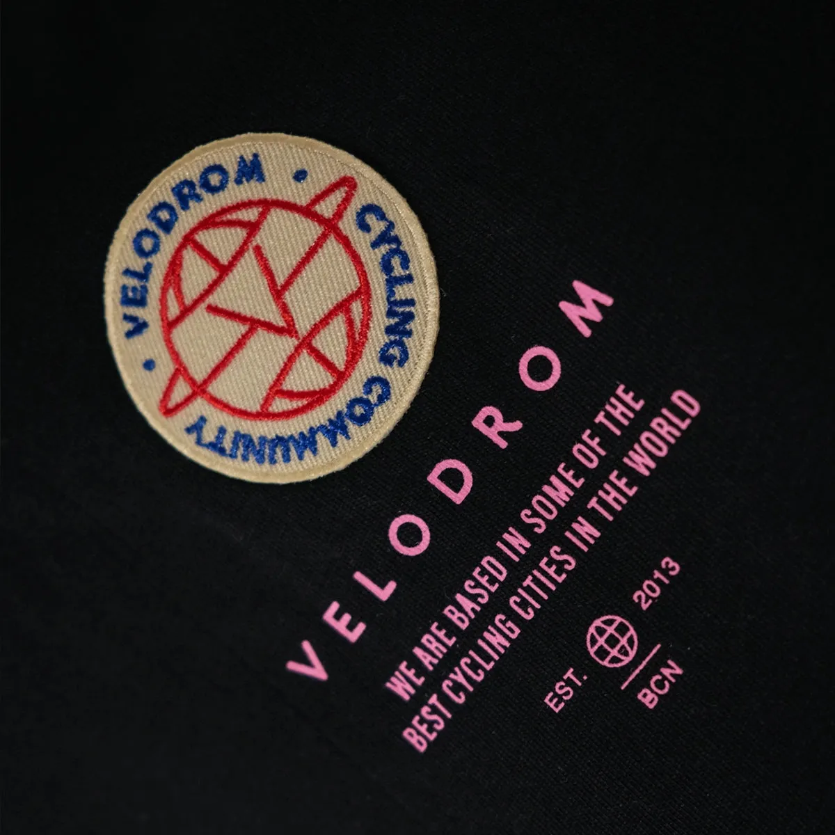 VELODROM Multi Patch Tshirt SS24 - Black