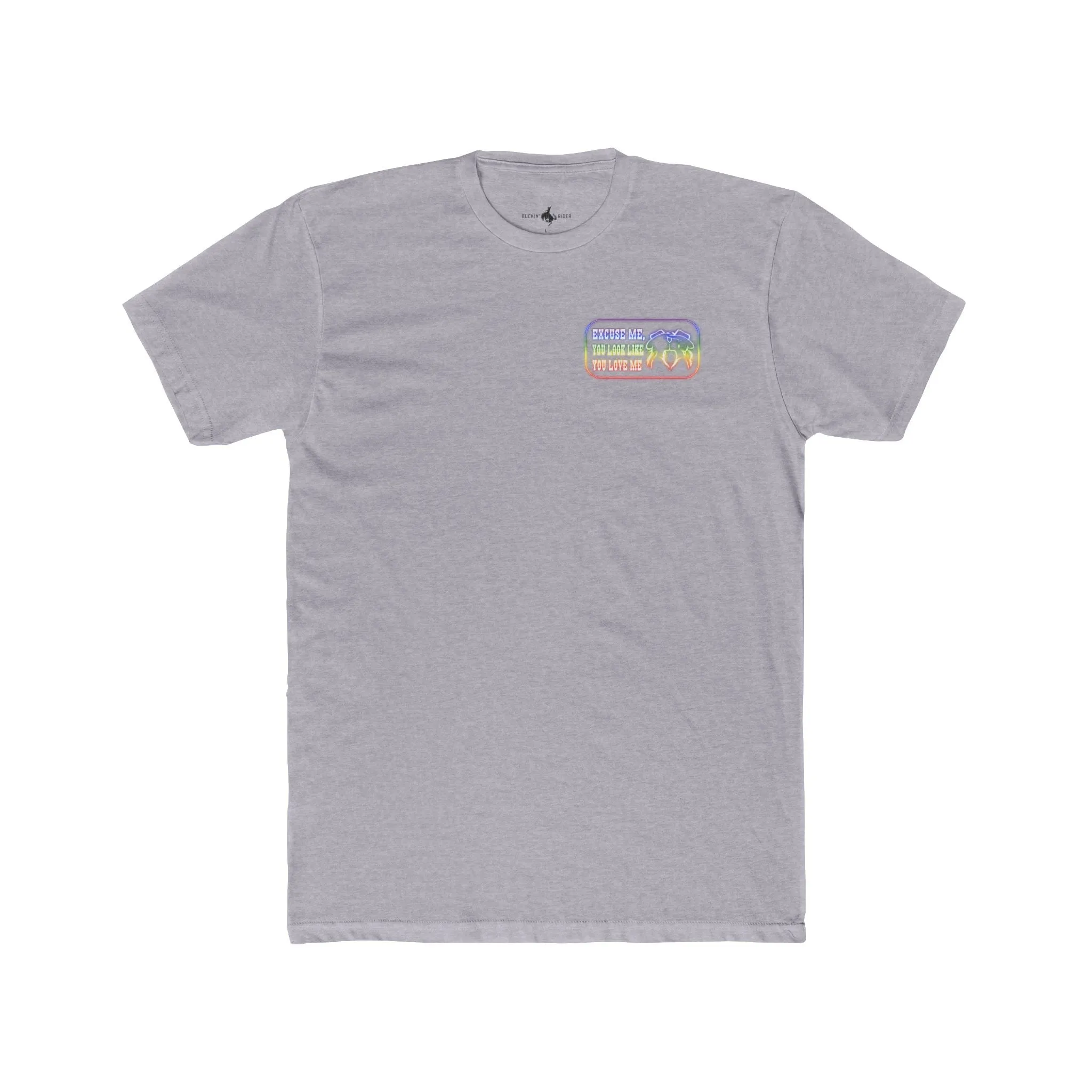 'You Look Like You Love Me' LGBTQ Premium Chest Patch Tee