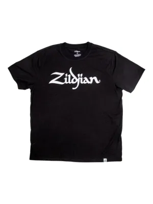 Zildjian Classic Black Logo Tee, Medium